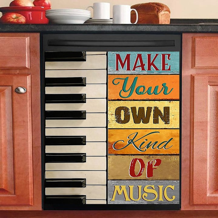 Piano Make Your Own Kind Of Music NI2612187NT Decor Kitchen Dishwasher Cover