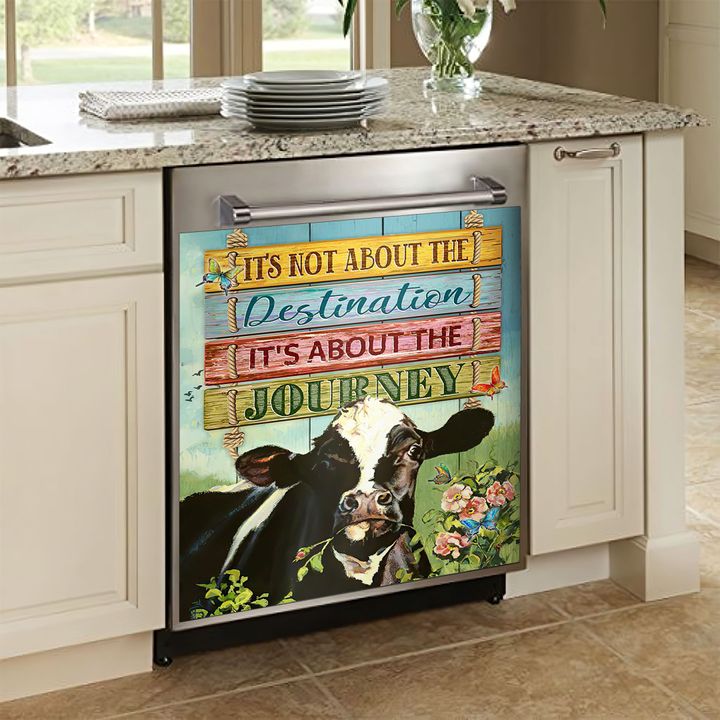Dairy Cow AM0510483CL Decor Kitchen Dishwasher Cover