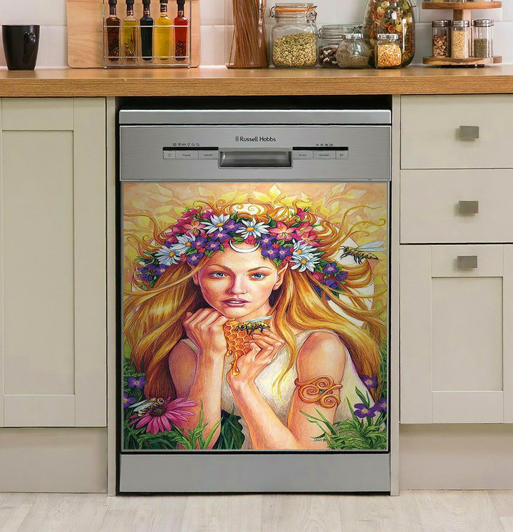WildHoney NI1012005DD Decor Kitchen Dishwasher Cover