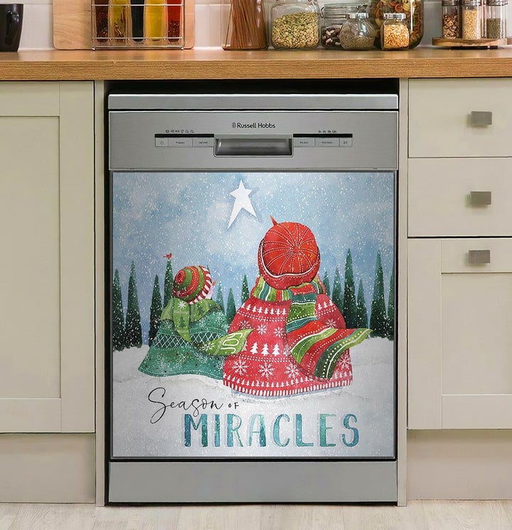 Winter Pals Season Of Miracles NI2711383NT Decor Kitchen Dishwasher Cover