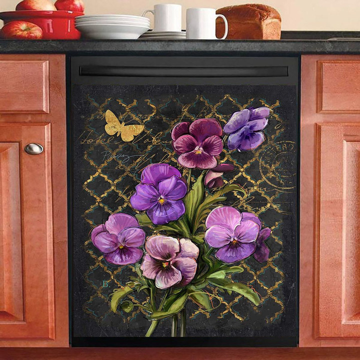 Heirloom Flowers NI1501108YC Decor Kitchen Dishwasher Cover