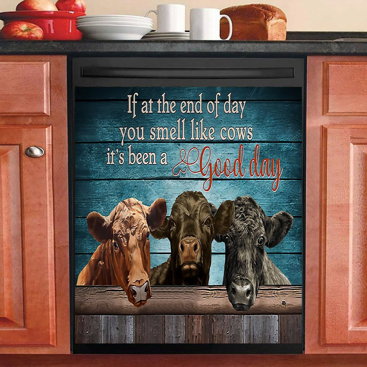 You Smell Like Angus Cattle NI2710104KL Decor Kitchen Dishwasher Cover