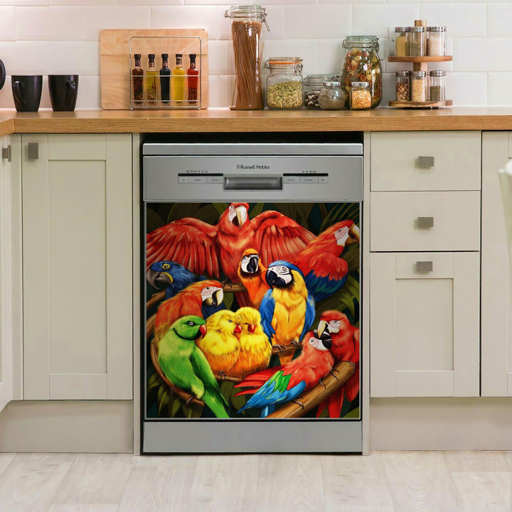 Parrot AM0710520CL Decor Kitchen Dishwasher Cover