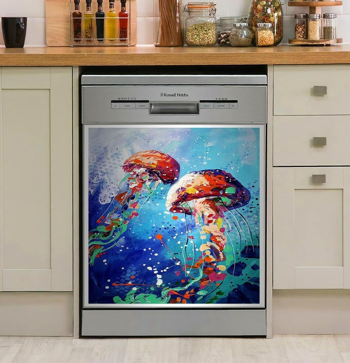 Jellyfish NI1411089DD Decor Kitchen Dishwasher Cover