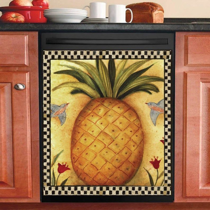 Pineapple AM0710312CL Decor Kitchen Dishwasher Cover