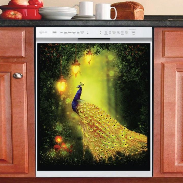 Peacock AM0710309CL Decor Kitchen Dishwasher Cover