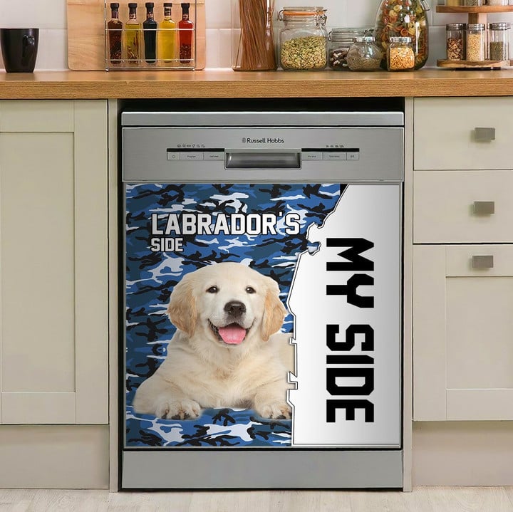 Labrador My Side NI0910004VB Decor Kitchen Dishwasher Cover