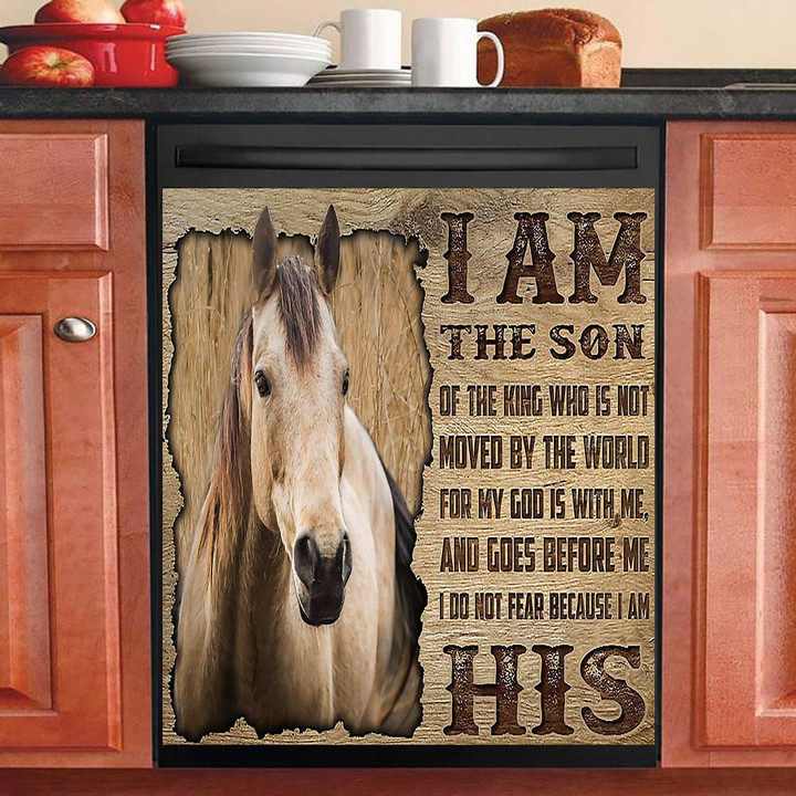 Horse I Am The Son NI1802042YC Decor Kitchen Dishwasher Cover