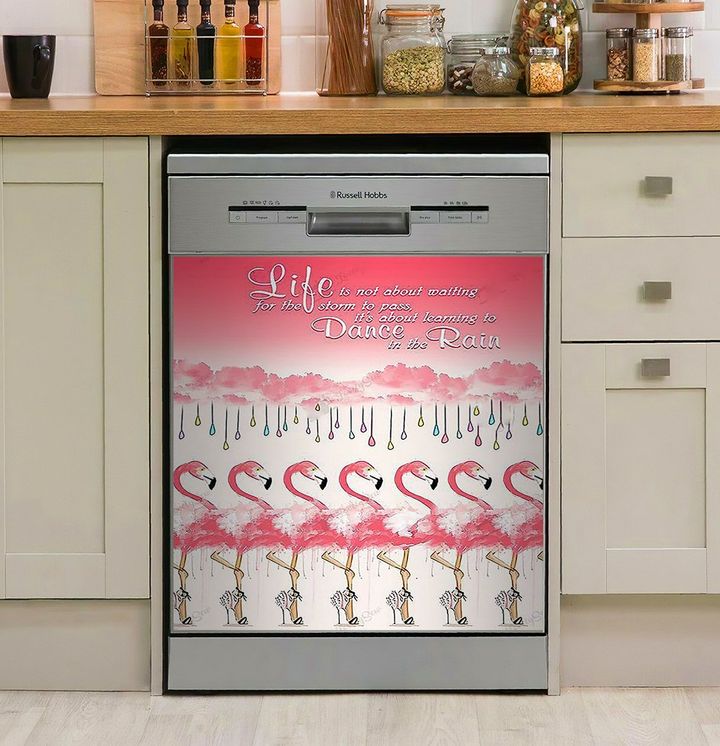 Flamingo NI1012169DD Decor Kitchen Dishwasher Cover