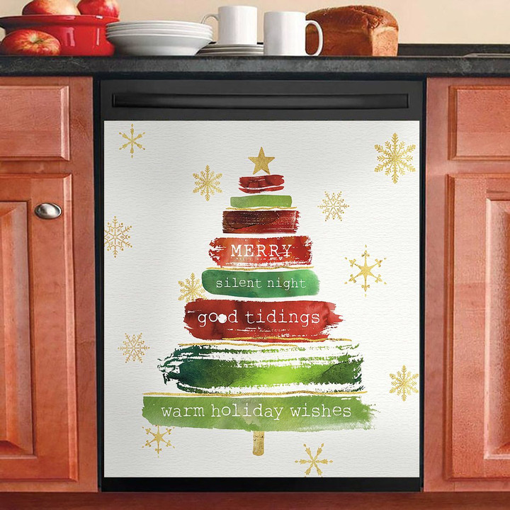 Gorgeous Christmas Tree NI1212064KL Decor Kitchen Dishwasher Cover