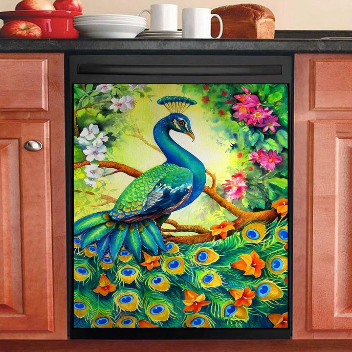 Peacock NI0112209NT Decor Kitchen Dishwasher Cover