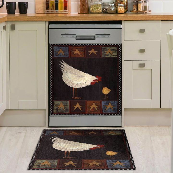 Chicken AM0510308CL Decor Kitchen Dishwasher Cover