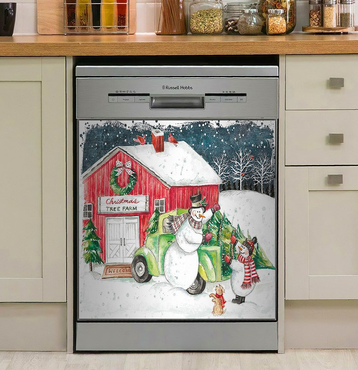 Christmas Tree Farm NI2711089NT Decor Kitchen Dishwasher Cover