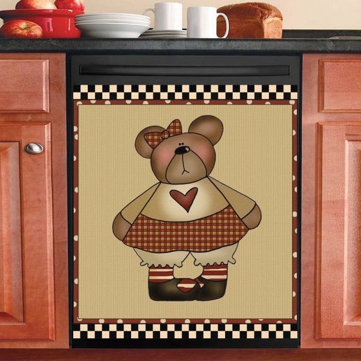 Bear AM0710322CL Decor Kitchen Dishwasher Cover
