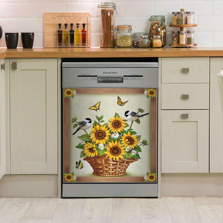 Sunflower AM0510896CL Decor Kitchen Dishwasher Cover