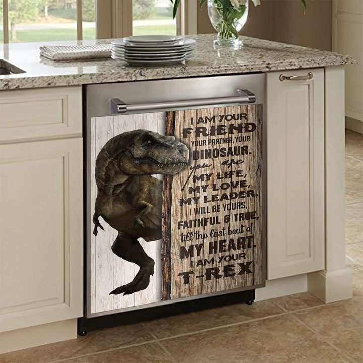 Dinosaur AM0610617CL Decor Kitchen Dishwasher Cover