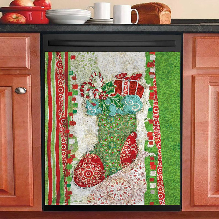 Holly Jolly Christmas NI2601136YC Decor Kitchen Dishwasher Cover