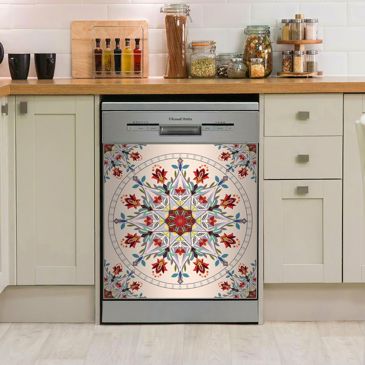 Bohemian AM0610905CL Decor Kitchen Dishwasher Cover