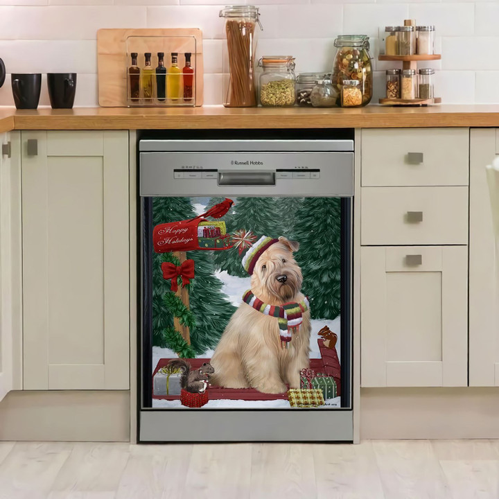 Irish Wheaten Terrier  NC0711290CL Decor Kitchen Dishwasher Cover