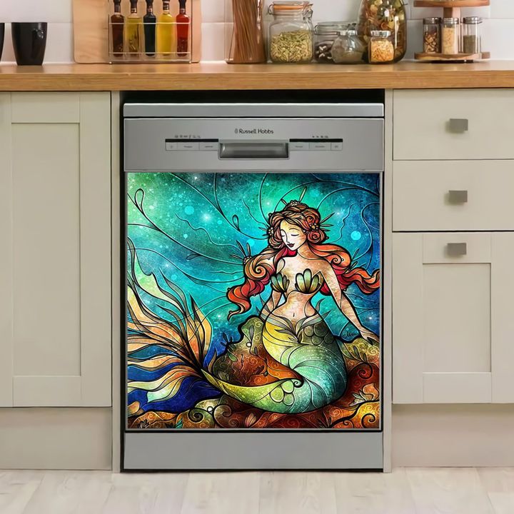 Mermaid Stunning TH2912508CL Decor Kitchen Dishwasher Cover