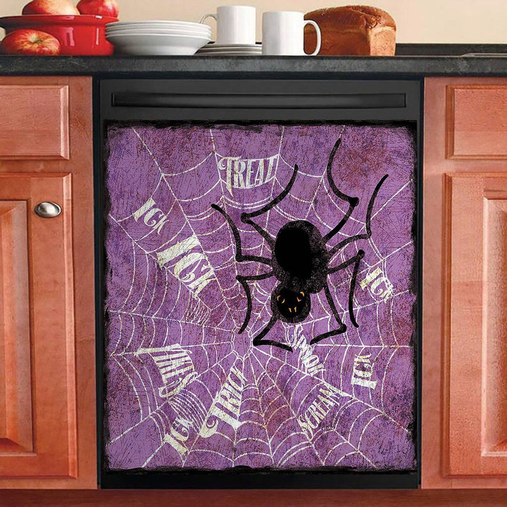 Treat Or Trick Spider NI2511269NT Decor Kitchen Dishwasher Cover