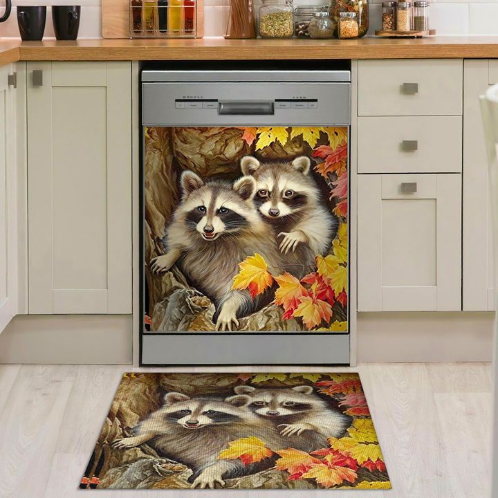 Raccoon AM0610128CL Decor Kitchen Dishwasher Cover