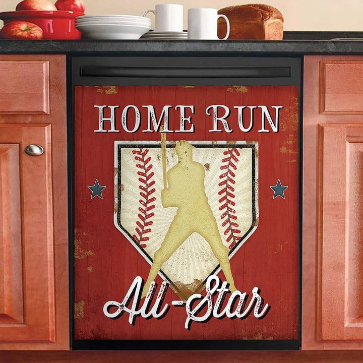 Home Run All Star Baseball NI1912065NT Decor Kitchen Dishwasher Cover