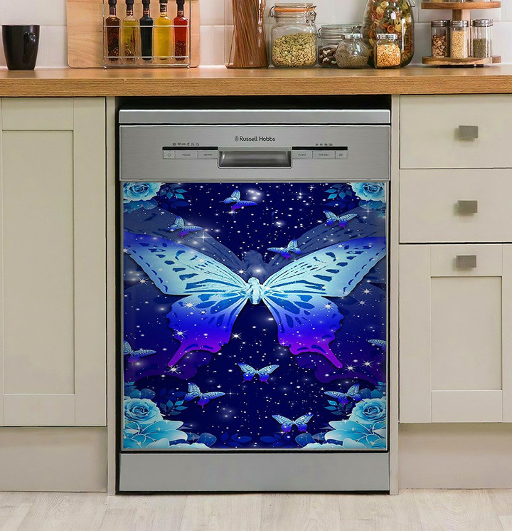 Butterfly Gorgeous World NI07100167DD Decor Kitchen Dishwasher Cover