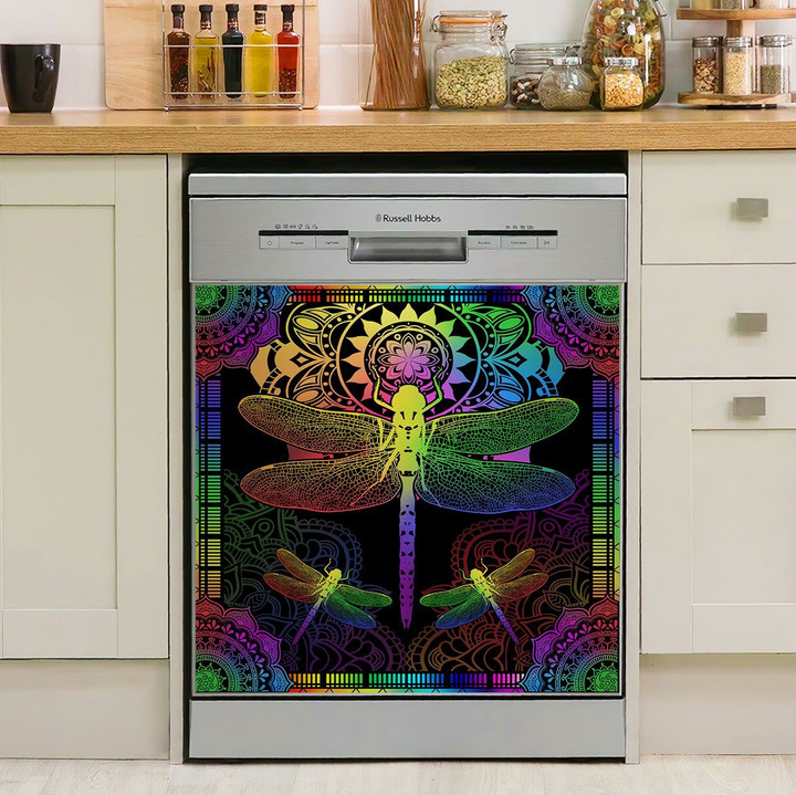 Dragon Mandala Multi Color NI1611004VB Decor Kitchen Dishwasher Cover