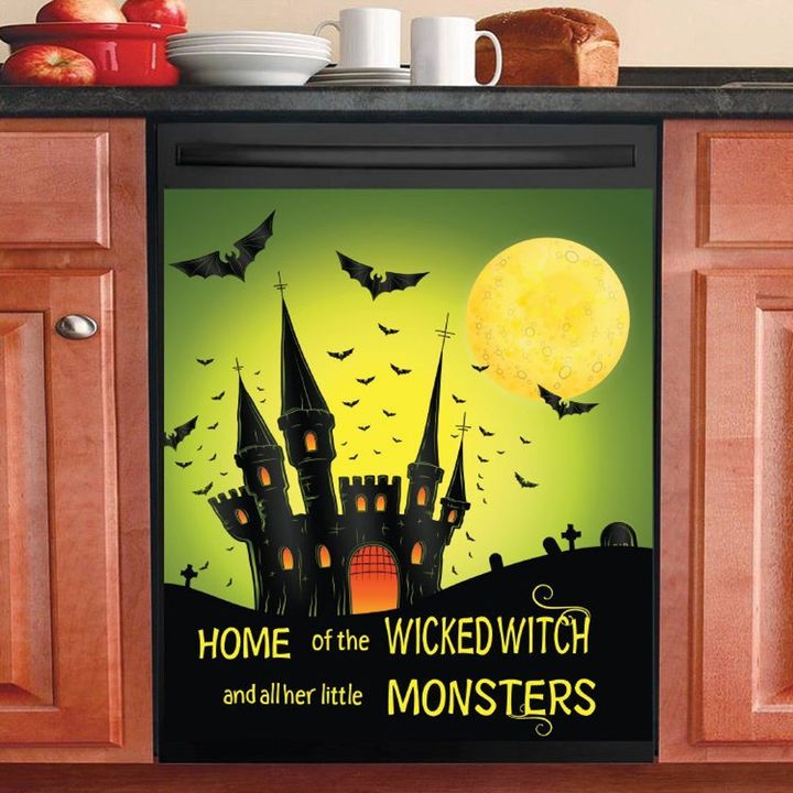 Halloween AM0610573CL Decor Kitchen Dishwasher Cover