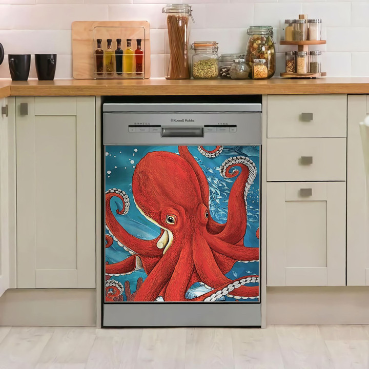 Octopus NC0711163CL Decor Kitchen Dishwasher Cover