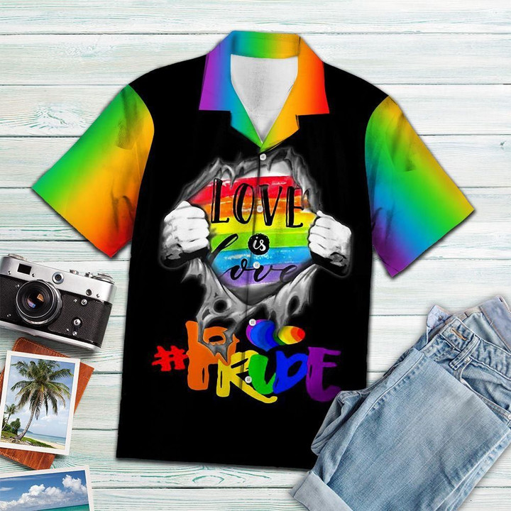 LGBT Pride YQ1203522CL Button Up Shirt
