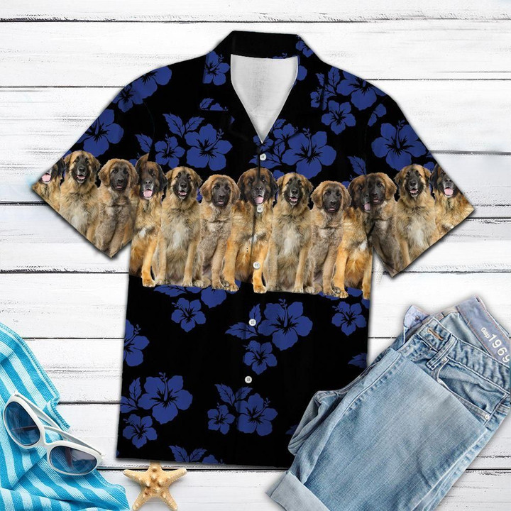 Awesome Leonberger YQ1203582CL Button Up Shirt