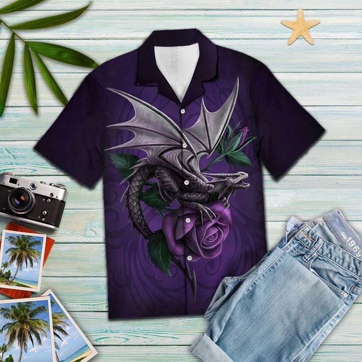 Purple Dragon YQ1203286CL Button Up Shirt