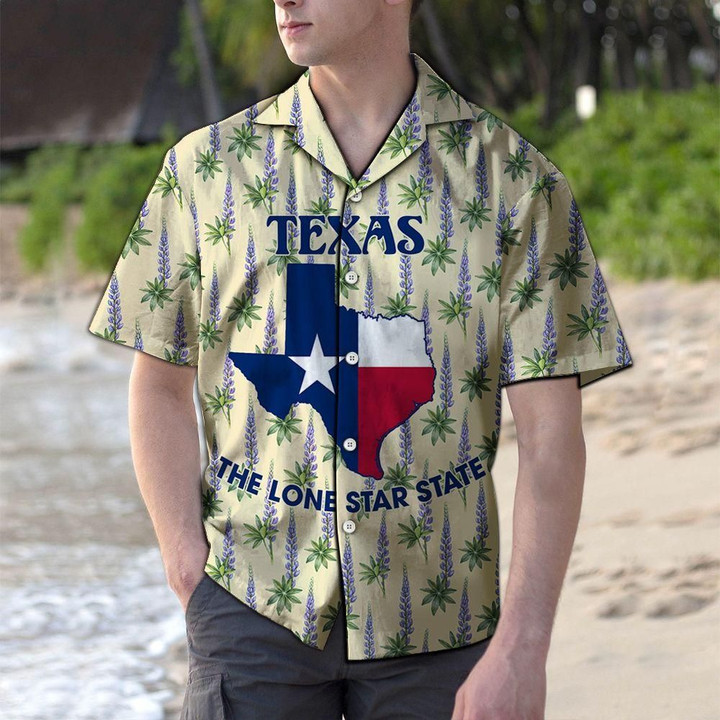 The Lone Star State Texas YQ1203608CL Button Up Shirt