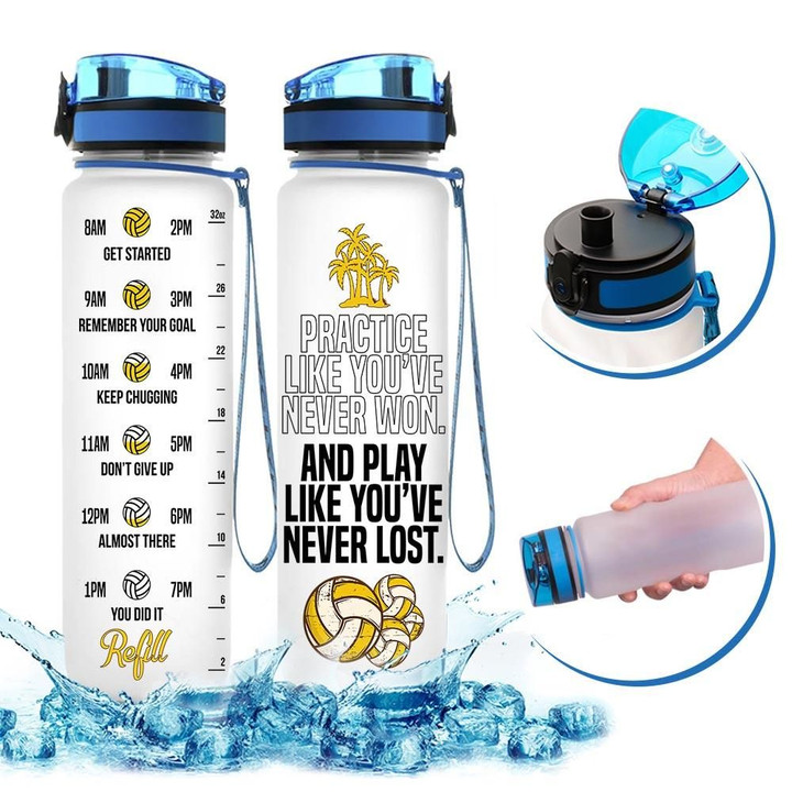 Personalized Beach Volleyball YW1103668CL Water Tracker Bottle