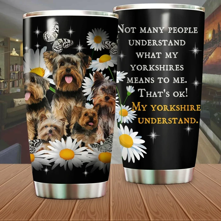 Personalized  Yorkshire Terrier XL1203481CL Tumbler