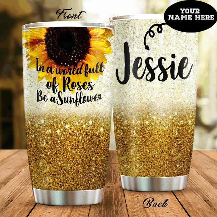 Personalized  Sunflower XL1203574CL Tumbler