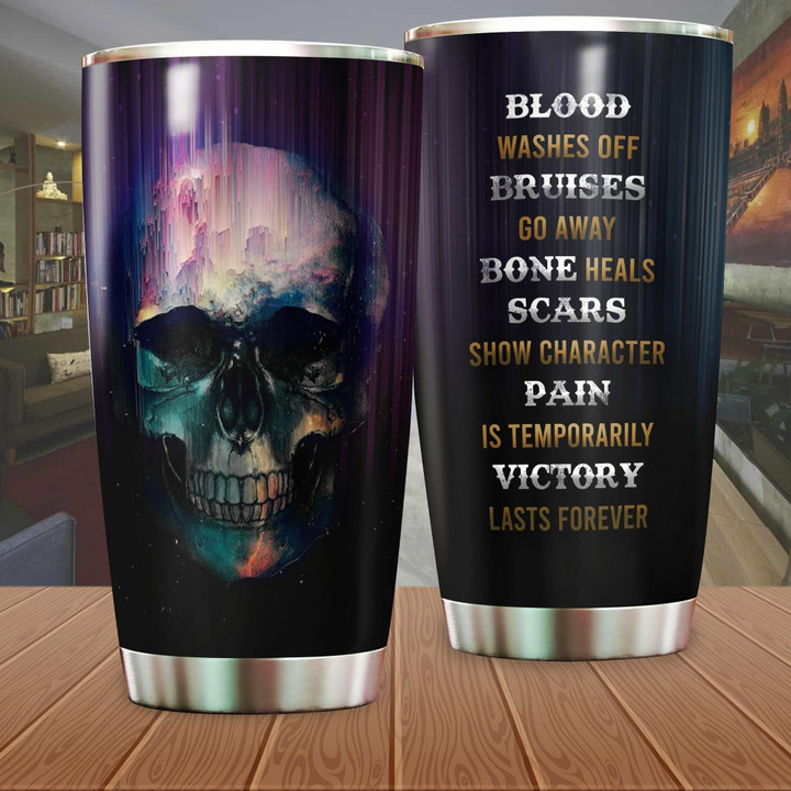 Personalized  Skull XL1203258CL Tumbler