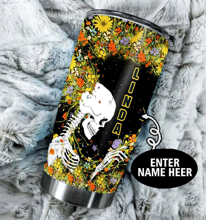 Personalized  Skull XL1203410CL Tumbler