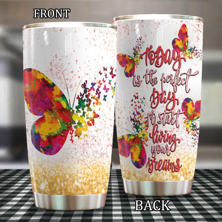 Personalized  Butterfly XL1203463CL Tumbler