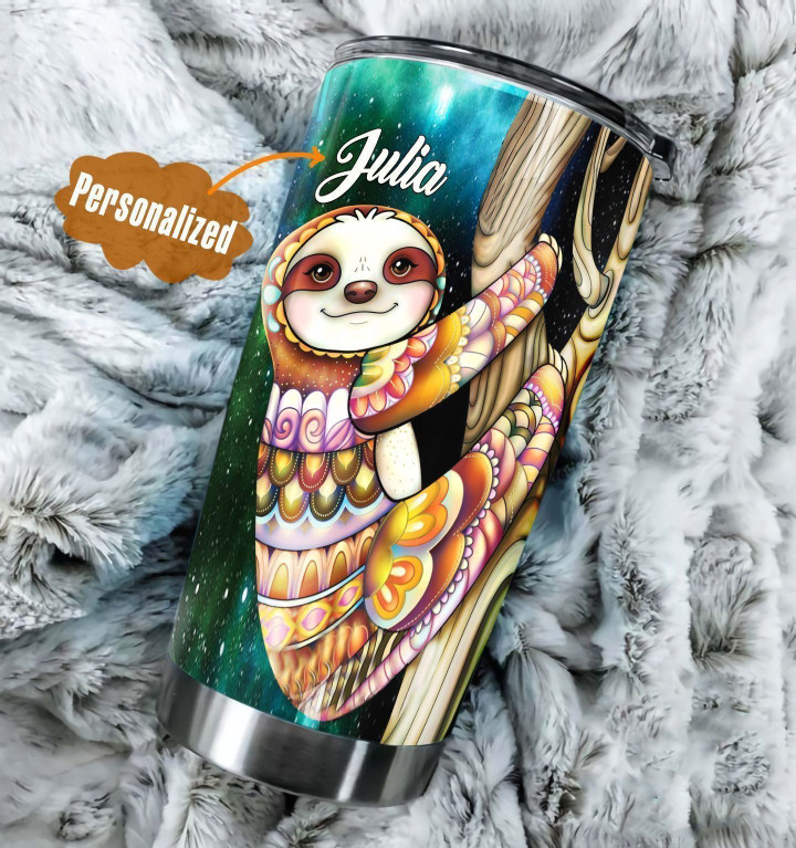 Personalized  Sloth XL1203217CL Tumbler