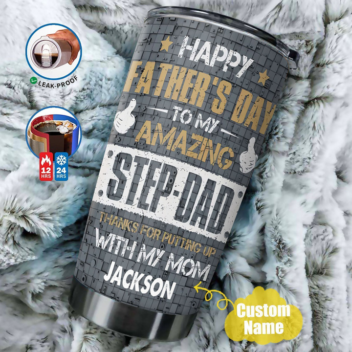Personalized  Fathers Day XL1203641CL Tumbler