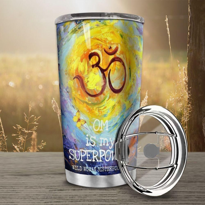Personalized Meditation Ohm Quotes TH2812029CL Tumbler