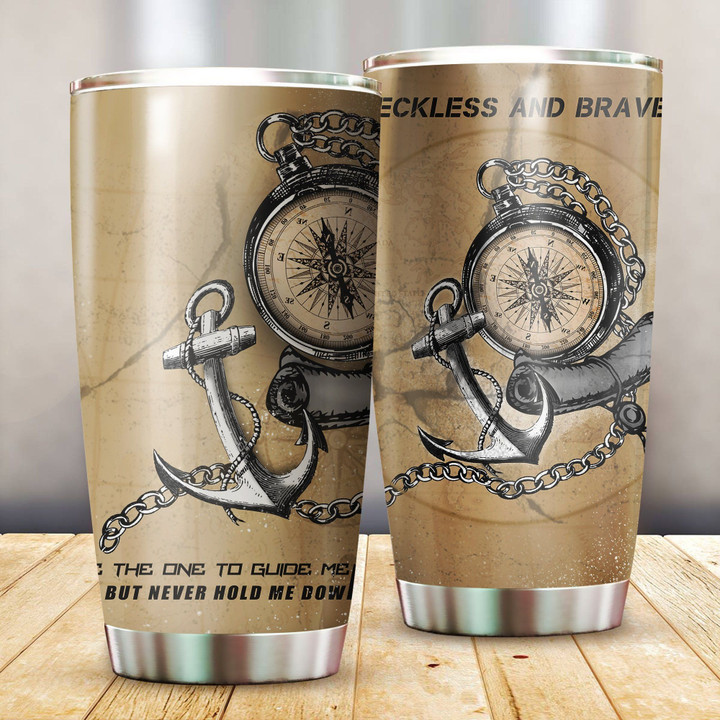 Personalized Reckless And Brave YW0901139CL Tumbler