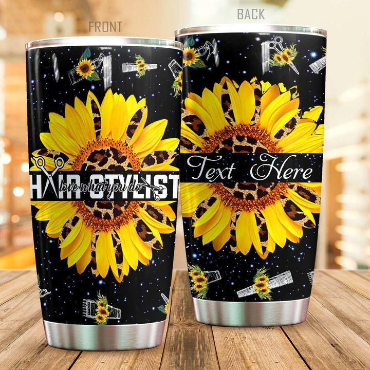 Personalized Hairstylist Sunflower YQ1901231CL Tumbler