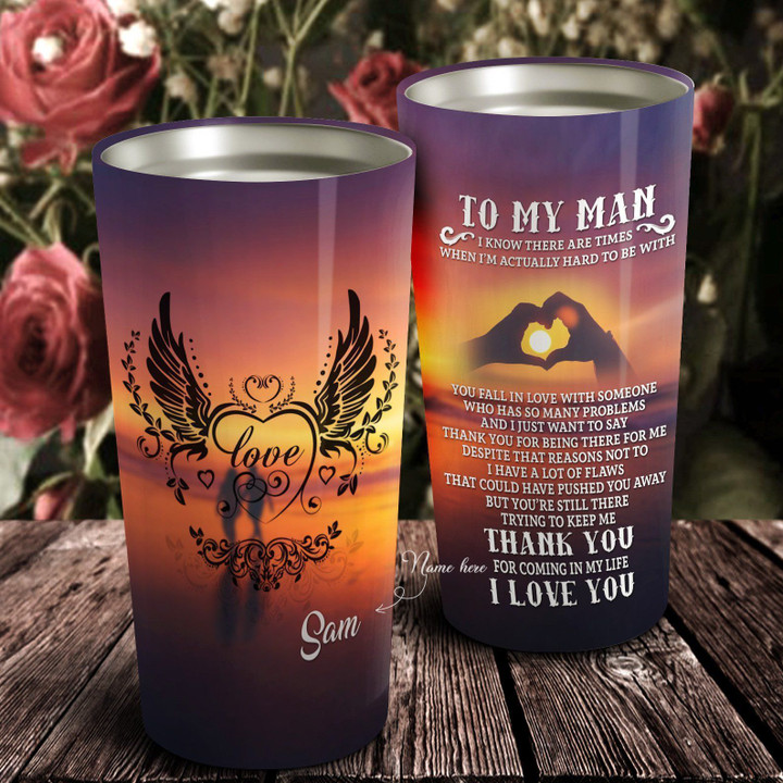 Personalized To My Man XA1901343CL Tumbler