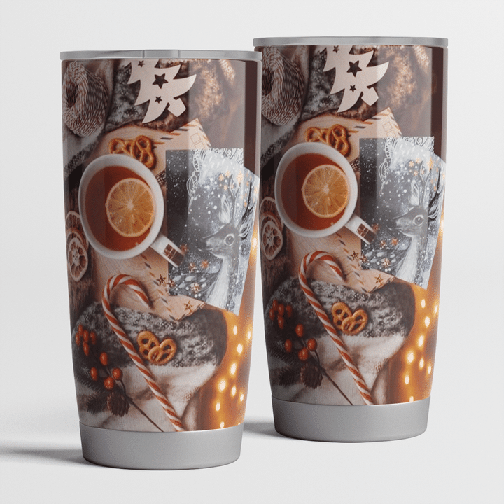 Personalized Christmas Chills Vibes Mood NC1611243CL Tumbler