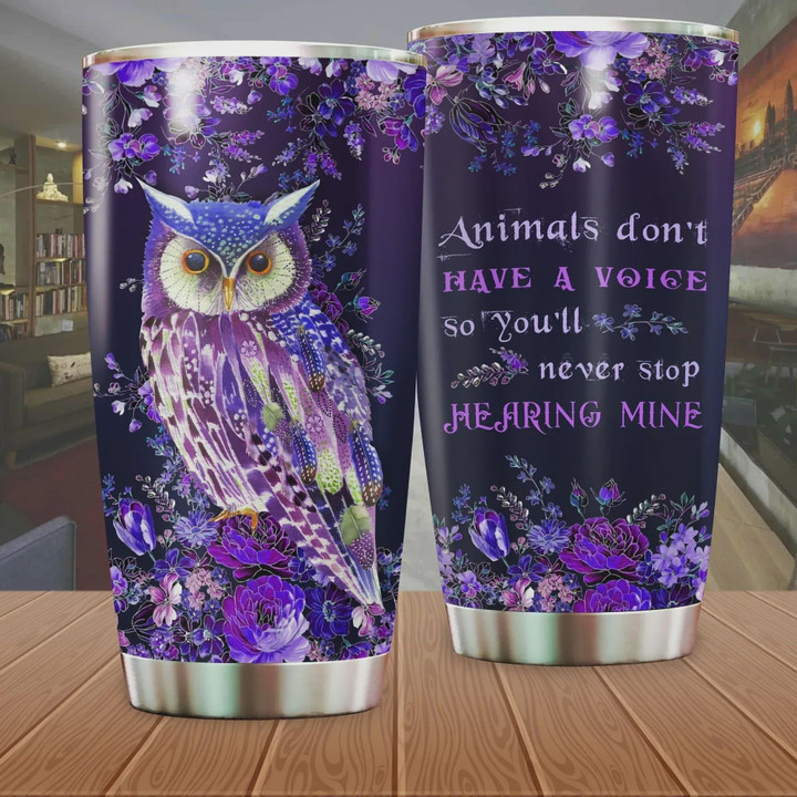 Personalized Owl Animals YQ2202524CL Tumbler