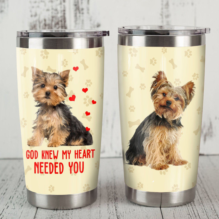 Personalized Yorkshire Terrier Dog YW0102386CL Tumbler